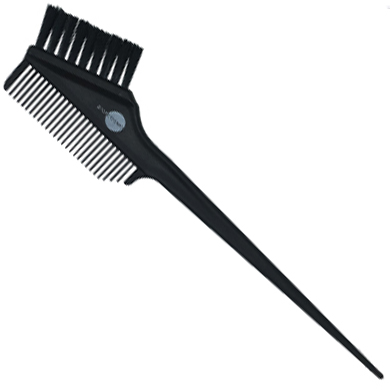 Кисть для окраски с расческой, 65 мм, черная Profcosmo
