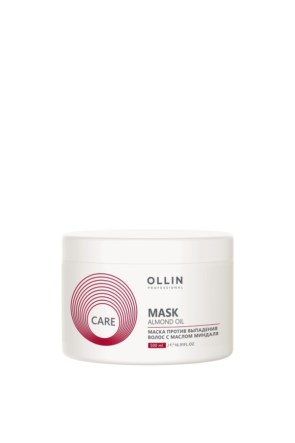 OLLIN CARE Маска против выпадения волос с маслом миндаля 500мл/ Almond Oil Mask