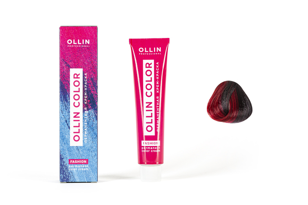 OLLIN COLOR    Fashion Color  Экстра-интенсивный фиолетовый 60мл Перманентная крем-краска для волос