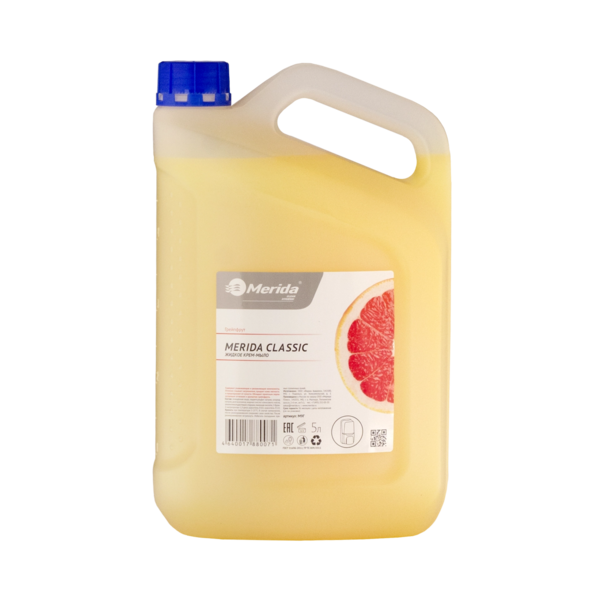 М9Г Мыло жидкое кремовое "MERIDA CLASSIC" грейпфрут (1 канистра - 5 л.)