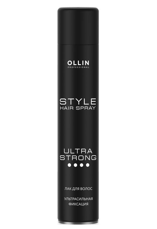STYLE Лак для волос ультрасильной фиксации 500мл OLLIN PROFESSIONAL