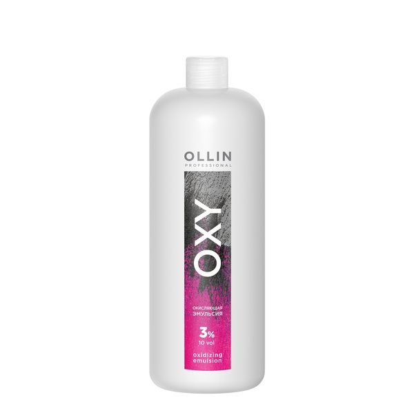 OLLIN OXY   3% 10vol. Окисляющая эмульсия 1000мл/ Oxidizing Emulsion