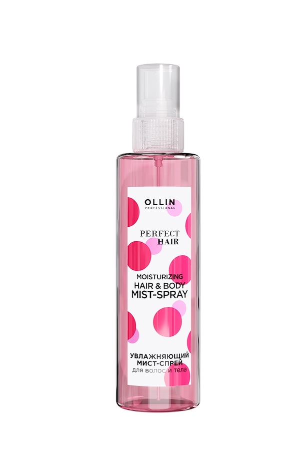 OLLIN PERFECT HAIR Увлажняющий мист-спрей для волос и тела 120мл