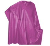 Пеньюар для окрашивания Profcosmo 160*120 см, п/э МАЛИНОВЫЙ (50шт.)