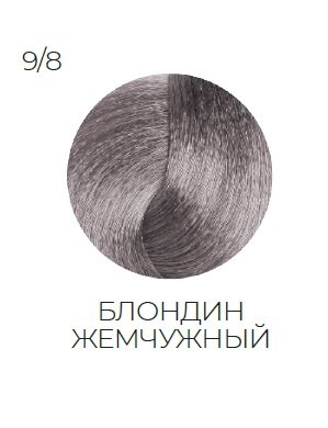 OLLIN SILK TOUCH  9/8 блондин жемчужный 60мл Безаммиачный стойкий краситель для волос