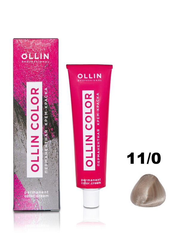 OLLIN COLOR 11/0 специальный блондин 100 мл Перманентная крем-краска для волос