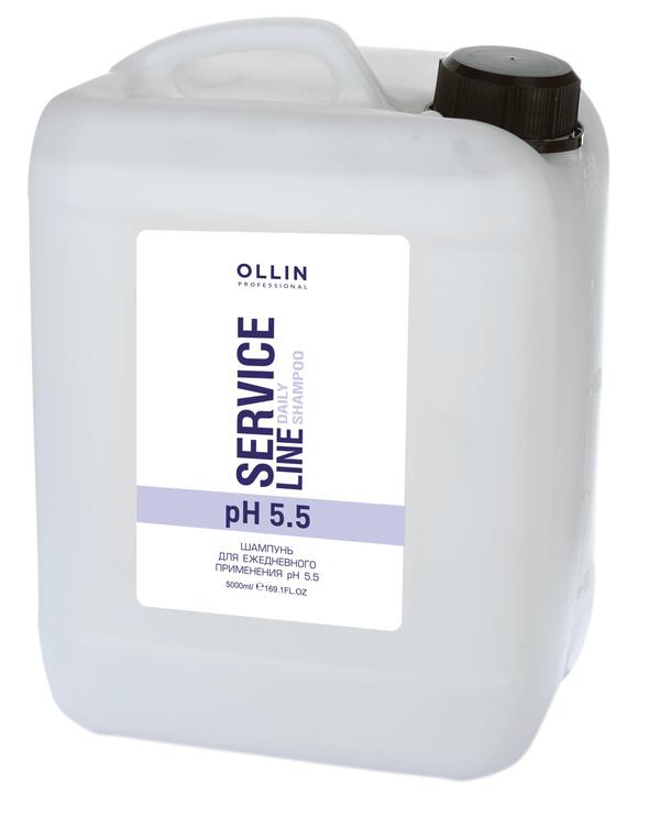 OLLIN SERVICE LINE Шампунь для ежедневного применения рН 5.5 5000мл/ Daily shampoo pH 5.5