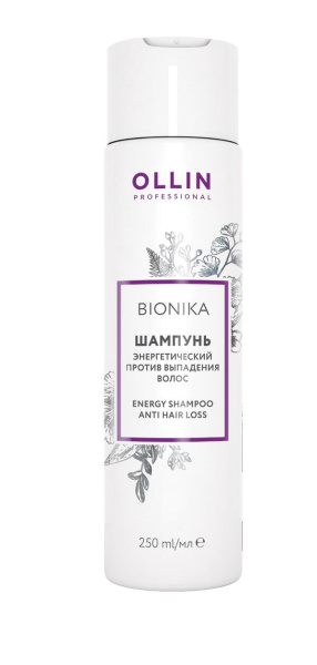 OLLIN BIONIKA Шампунь энергетический против выпадения волос 250мл