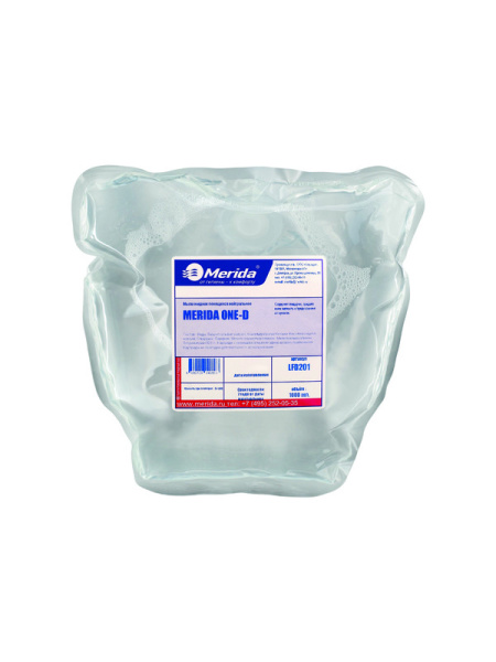 LFD201 Мыло жидкое пенящееся MERIDA ONE-D нейтральное (картридж1л.)