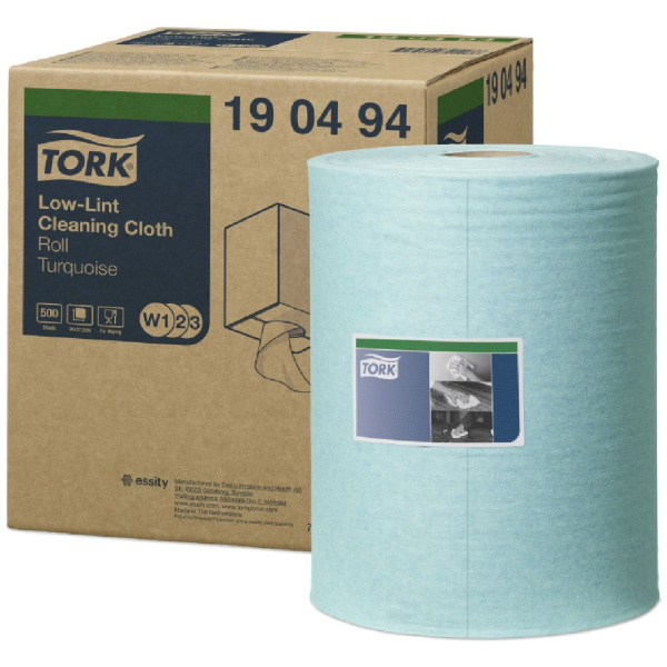 190494 Tork безворсовый нетк. материал в большом рул. W3,500л,1сл,	180/27,5см/замена 530137