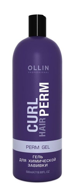OLLIN CURL HAIR  Гель для химической завивки 500мл/ Perm gel + Инструкция + Флакон-аппликатор