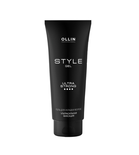 OLLIN STYLE Гель для укладки волос ультрасильной фиксации 200мл/ Gel Ultra Strong