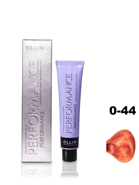 OLLIN PERFORMANCE  0/44 медный 60мл Перманентная крем-краска для волос