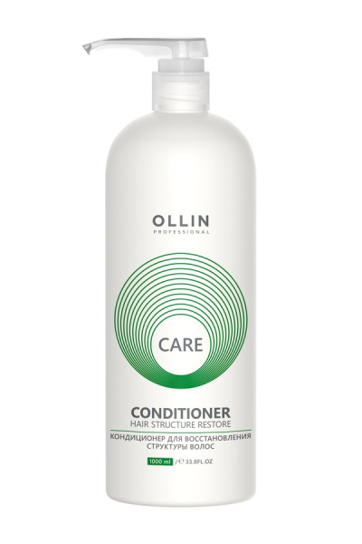 OLLIN CARE Кондиционер для восстановления структуры волос 1000мл/ Restore Conditioner