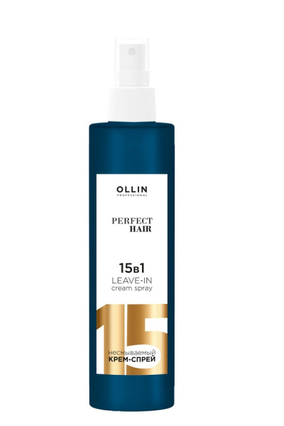OLLIN PERFECT HAIR 15 в 1 Несмываемый крем-спрей 250мл