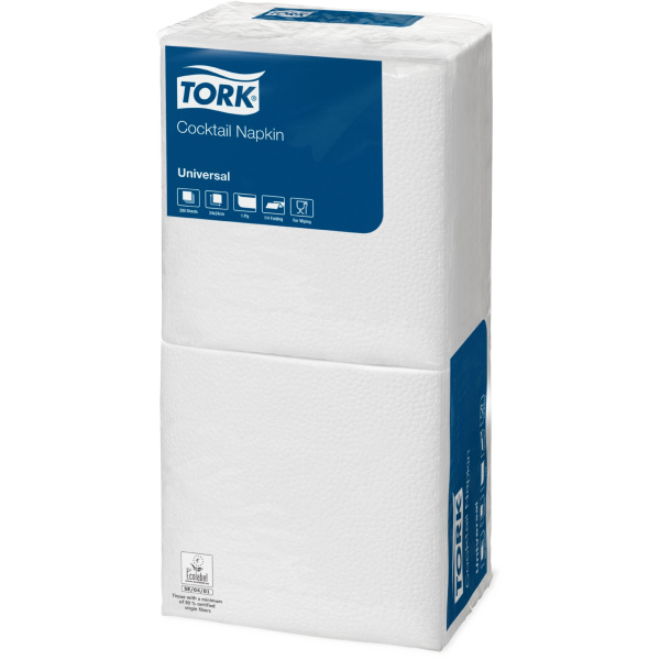 10130-Tork cалфетки 24 белые Universal 200 л 1сл