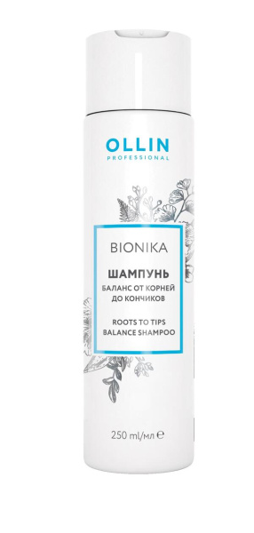 OLLIN BIONIKA Шампунь Баланс от корней до кончиков 250мл