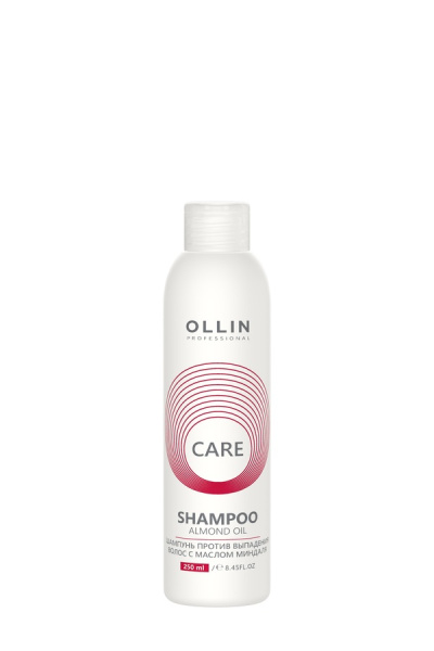 OLLIN CARE Шампунь против выпадения волос с маслом миндаля 250мл/ Almond Oil Shampoo