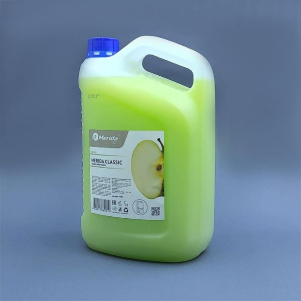 М9Я Жидкое мыло MERIDA КОМФОРТ кремовое, яблоко, канистра 5 л											