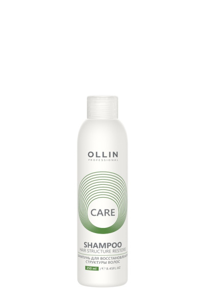 OLLIN CARE Шампунь для восстановления структуры волос 250мл/ Restore Shampoo