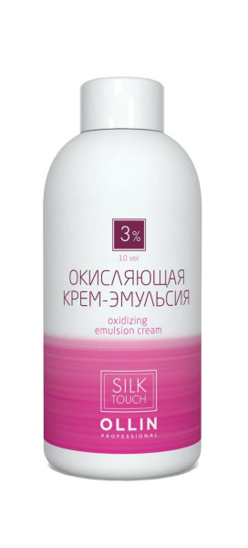 OLLIN silk touch    3% 10vol. Окисляющая крем-эмульсия 90мл/ Oxidizing Emulsion cream